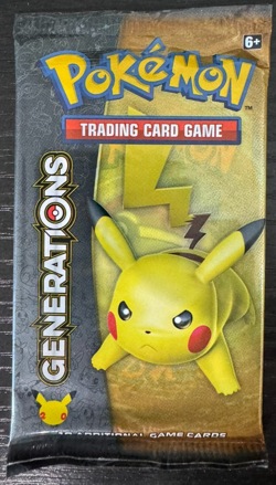 2016 Pokemon TCG | Generations Booster Pack - PIKACHU | SEALED 20th Anniversary - Image 1