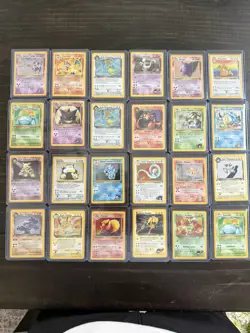 vintage pokemon cards lot. 1st edition and more - Image 1