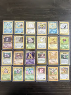 vintage pokemon cards lot. 1st edition and more - Image 2