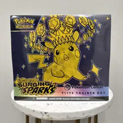 Surging Sparks Pokemon Center Elite Trainer Box ETB SV Pokemon TCG *New/Sealed* - Image 1