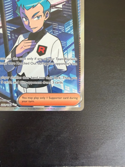 Pokemon TCG Team Rocket's Archer 223 182 Destined Rivals Full Art Holo Card - Image 5