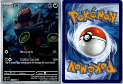 Pokemon Card - Zorua Illustration Rare 075/064 Shrouded Fable Near Mint - Image 3