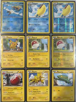 Pokemon XY Roaring Skies PARTIAL MASTER SET With Binder - Image 3