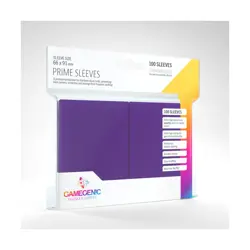 GameGenic Card Protection Prime Sleeves - Purple (100) New - Image 1
