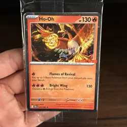Ho-Oh 010/086 Galaxy GameStop Promo Stamped Sealed - Pokemon Chaos Rising - Image 1