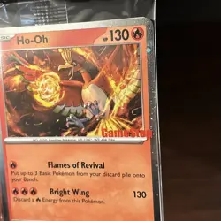 Ho-Oh 010/086 Galaxy GameStop Promo Stamped Sealed - Pokemon Chaos Rising - Image 2