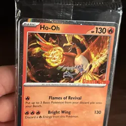 Ho-Oh 010/086 Galaxy GameStop Promo Stamped Sealed - Pokemon Chaos Rising - Image 3