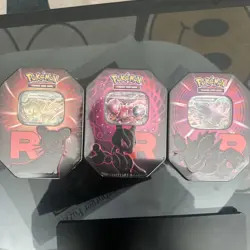 Pokemon TCG: Scarlet & Violet Destined Rivals Tins - Full Art Set 3 Pack - New - Image 1