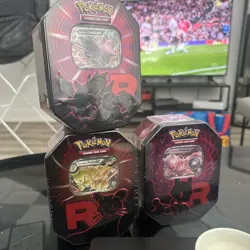 Pokemon TCG: Scarlet & Violet Destined Rivals Tins - Full Art Set 3 Pack - New - Image 2