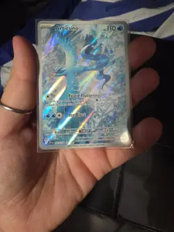 Pokemon TCG Articuno 161/159 Journey Together IR Full Art Holo - Image 1