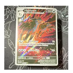 Pokemon TCG Mightyena 243/217 ASC Holo Rare 120 HP Stage 1 Card - Image 1