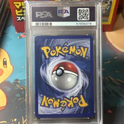 Caterpie 45 Base Set German 1st Edition 1999 Pokemon PSA 8 - Image 2