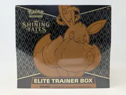 New Factory Sealed Pokemon TCG Shining Fates Elite Trainer Box - Image 1