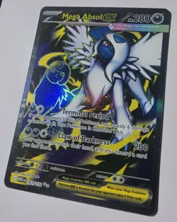 Pokemon TCG Holo Ultra Rare Full Art Mega Absol EX 161/132 - Image 2
