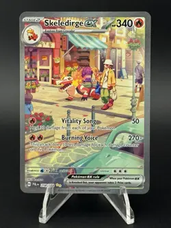 Pokemon TCG Skeledirge EX 258/193 Paldea Evolved Special Illustration Rare Card - Image 1