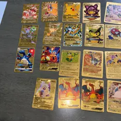 Pokemon Gold Cards 31 Cards - Image 3