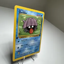Shellder 54/62 1st Edition Fossil Pokemon MP - Image 4
