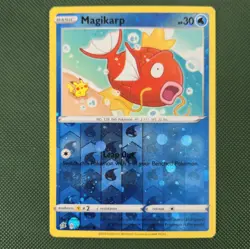 WHOLE SWIRL 🌀💫 Magikarp 039/192 Cosmos Reverse Holo Costco Tin Pokemon Card - Image 2
