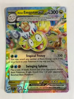 Pokemon Card Surging Sparks Exeggutor EX 133/191 Near Mint - Image 1