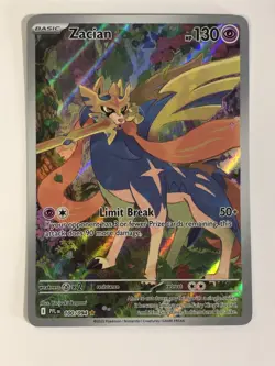 Pokemon TCG Phantasmal Flames Alt Art Zacian 100/094 Near Mint - Image 1