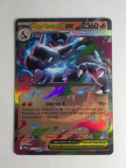 Pokemon TCG Phantasmal Flames Mega Charizard X EX 013/094 Near Mint - Image 1