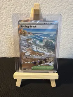 Surfing Beach 114/086 ME04: Chaos Rising NM Pokemon TCG Ultra Rare - Image 1