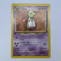 Xatu 52/111 Neo Genesis 1st Edition Uncommon Pokemon Card NM - Image 1