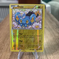 Shinx 44/122 Common BREAKpoint Pokemon Reverse Holo Near Mint - Image 1