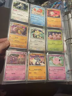 Pokemon Card Binder Collection Lot 50 Random Cards Bulk Binder Includes Holos NM - Image 3