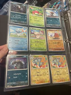 Pokemon Card Binder Collection Lot 50 Random Cards Bulk Binder Includes Holos NM - Image 4