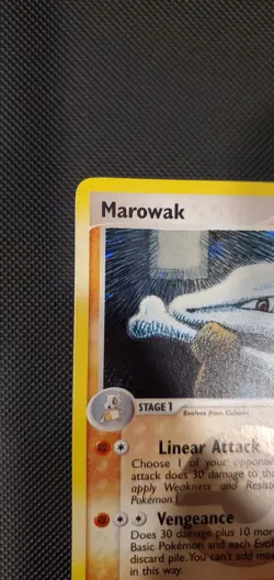 Pokemon Card Marowak 7/112 Fire Red Leaf Green FRLG Reverse Holo Foil VLP 2004 - Image 2