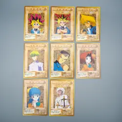 Yu-Gi-Oh BANDAI Yami Yugi Joey Kaiba Seto Character Complete NM Japanese n745 - Image 1