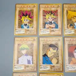 Yu-Gi-Oh BANDAI Yami Yugi Joey Kaiba Seto Character Complete NM Japanese n745 - Image 2