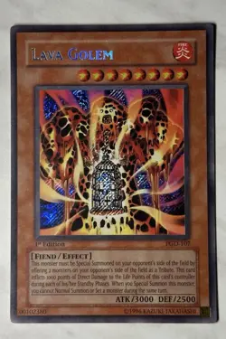 Lava Golem - Secret Rare Holo - PGD-107 - 1st Edition - Yugioh! - Image 1