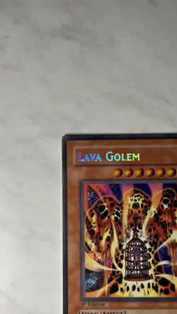 Lava Golem - Secret Rare Holo - PGD-107 - 1st Edition - Yugioh! - Image 2
