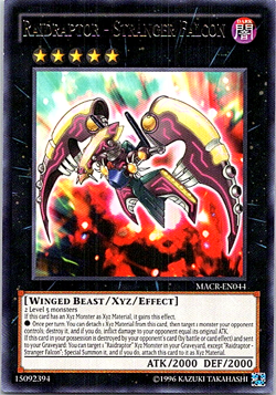 Raidraptor- Stranger Falcon MACR-EN044 Yu-Gi-Oh! Card LP Unlimited - Image 1