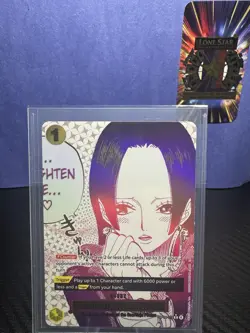One Piece Card Game 🏴‍☠OP14-118 You’ll Frighten ME... "SP" NM Alt Art Foil ENG - Image 1