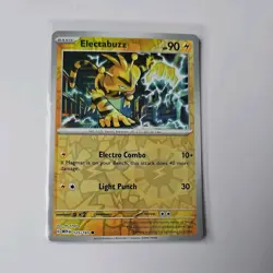Electabuzz Reverse Holo NM 125/165 Scarlet & Violet 151 Pokemon Card - Image 1