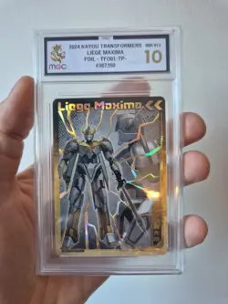 Liege Maxima Kayou Transformers One Card Foil G1 Grade MGC 10 - Image 1
