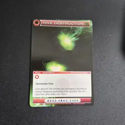 Chaotic TCG Zenith Of The Hive Hive Destruction Uncommon Card 78/100 - Image 1