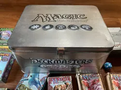 MTG Magic The Gathering Lot Deckmasters Garfield Vs Finkel Tin 1000+ Cards Decks - Image 2