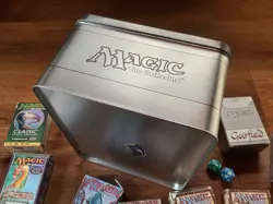 MTG Magic The Gathering Lot Deckmasters Garfield Vs Finkel Tin 1000+ Cards Decks - Image 3