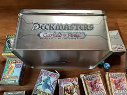 MTG Magic The Gathering Lot Deckmasters Garfield Vs Finkel Tin 1000+ Cards Decks - Image 4