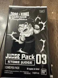 Dragon Ball Super TCG Card Fusion World Store Judge Pack 03 Sealed LOT of 25 - Image 1