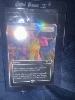 THANOS Magic the Gathering PSA Magazine Promo Swords to Plowshares Marvel - Image 1