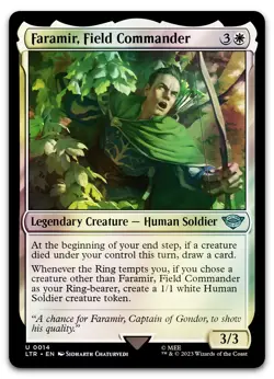 Faramir, Field Commander #14 (Foil) (NM) Lord of the Rings LTR Magic MTG - Image 1