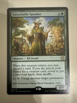2x Formidable Speaker Regular NM Magic The Gathering Lorwyn Eclipsed Flipside - Image 2