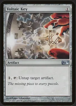 Magic The Gathering, Voltaic Key, Core Set 2011 (M11), Regular - Image 1