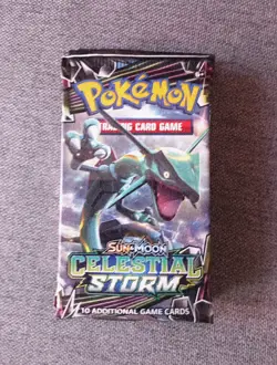 Pokemon TCG Sun Moon Celestial Storm Booster Pack (10cards) - Image 1