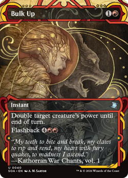 Bulk Up (FOIL) x1 - MTG Secrets of Strixhaven Mystical Archive SOA #40 - Image 1